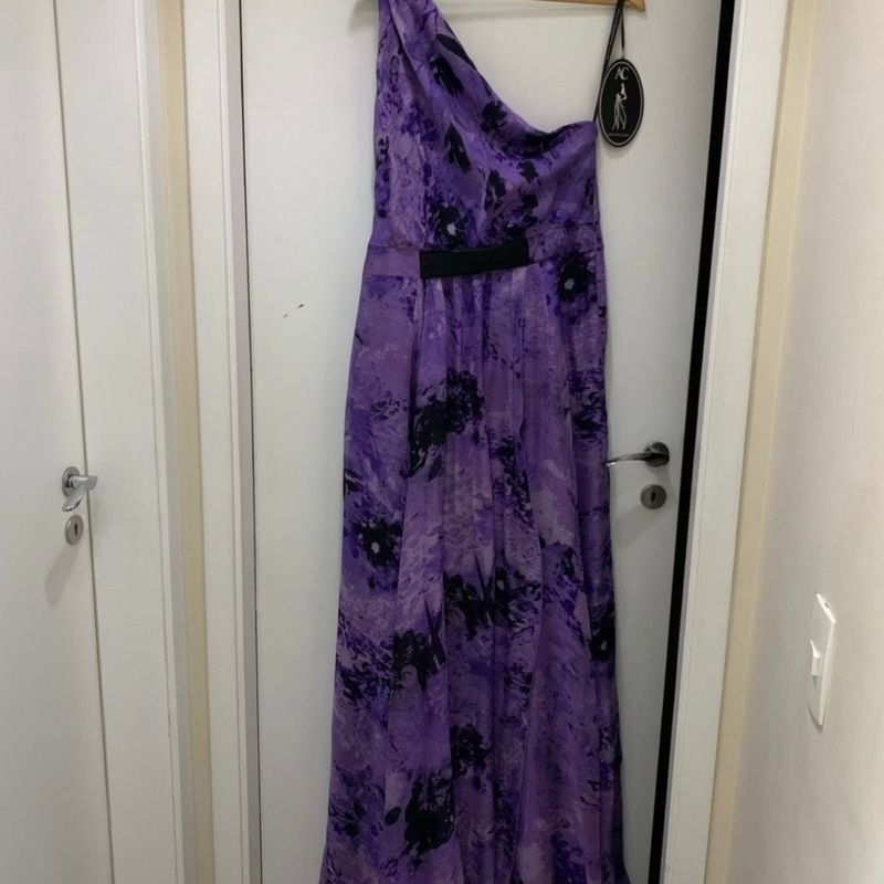 Vestido Plus Size Arthur Caliman Vestido de Festa Feminino - Main Image