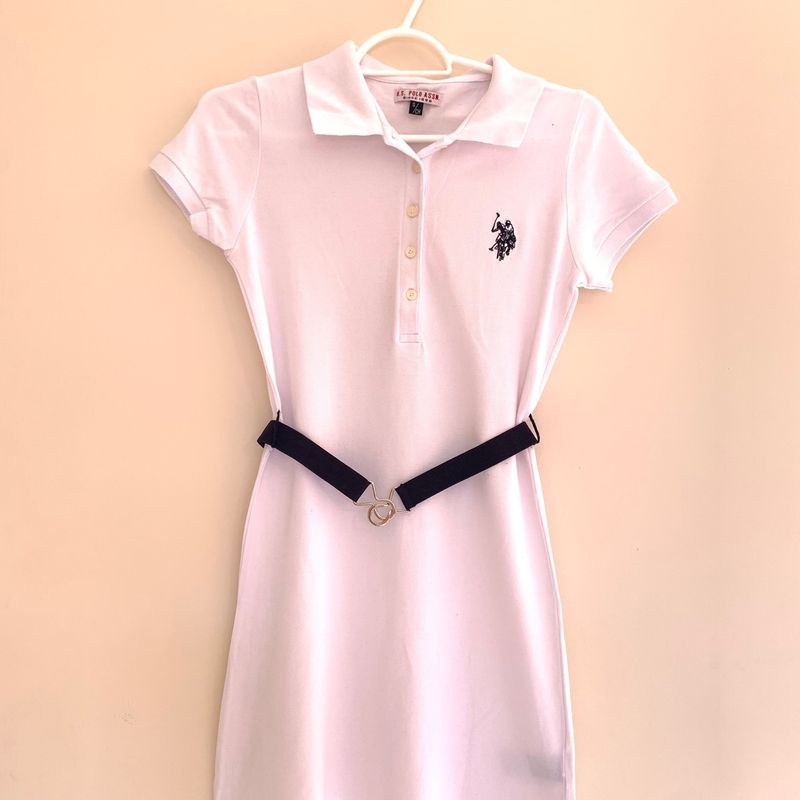 Vestido best sale polo branco