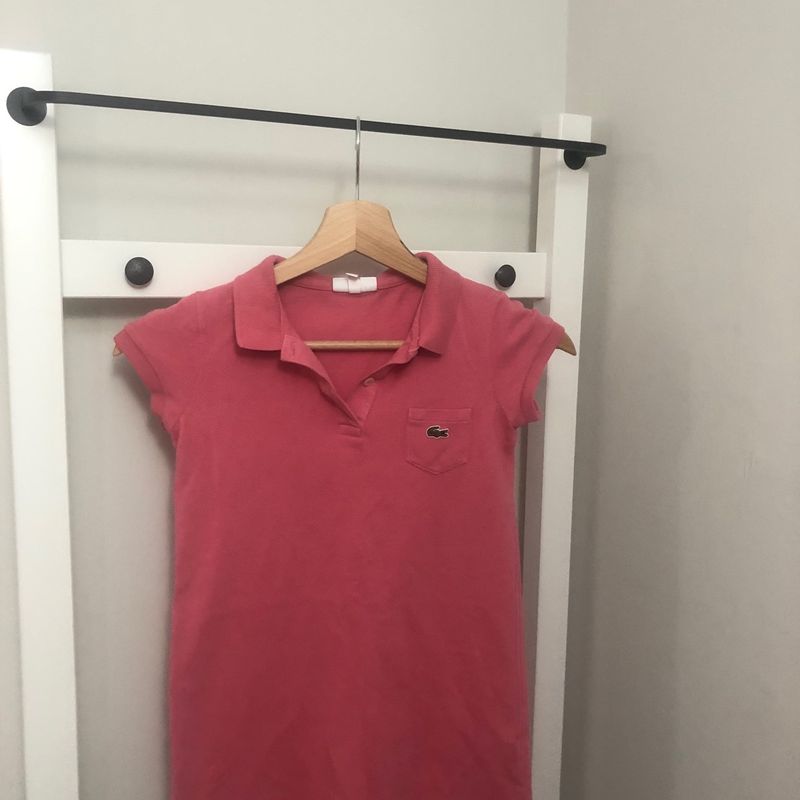 Vestido polo hot sale infantil lacoste