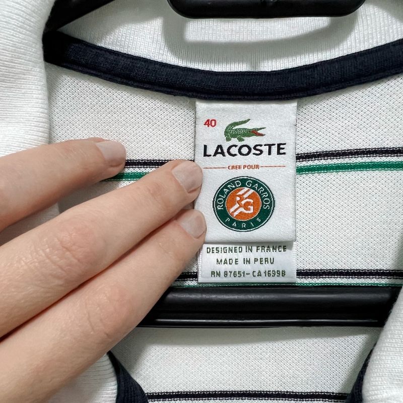 LACOSTE ORIGINAL PRETA/EDIÇÃO ESPECIAL LEVE AGORA em 2023