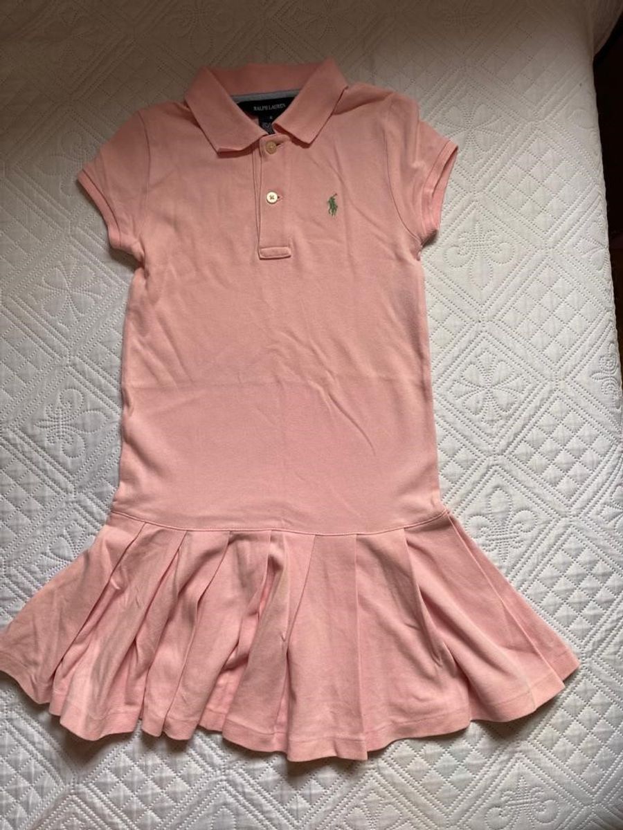 vestido polo ralph lauren infantil