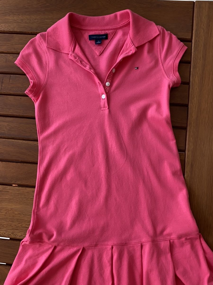 vestido polo tommy hilfiger infantil