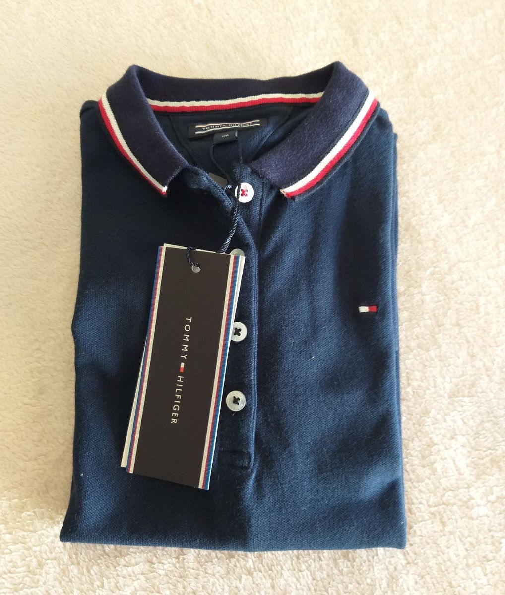vestido polo tommy hilfiger infantil