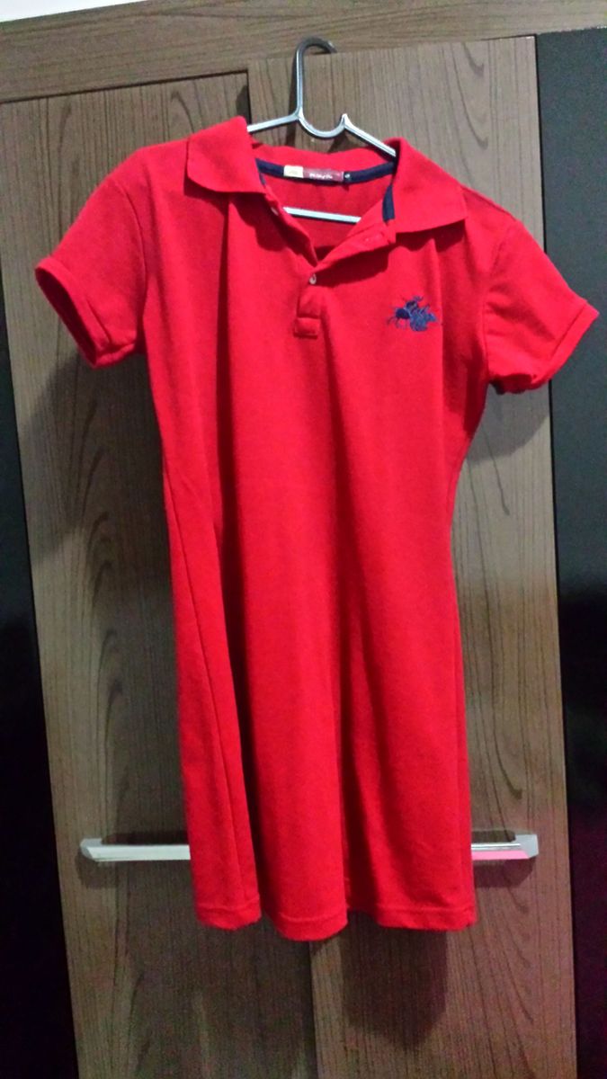 vestido polo club