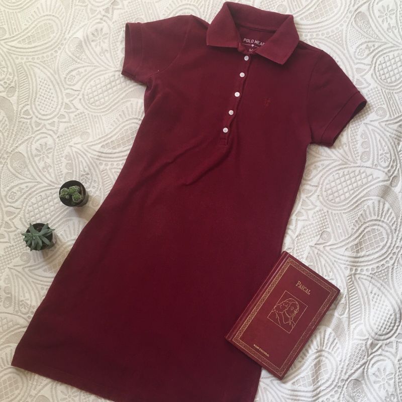 Vestido feminino hot sale polo wear