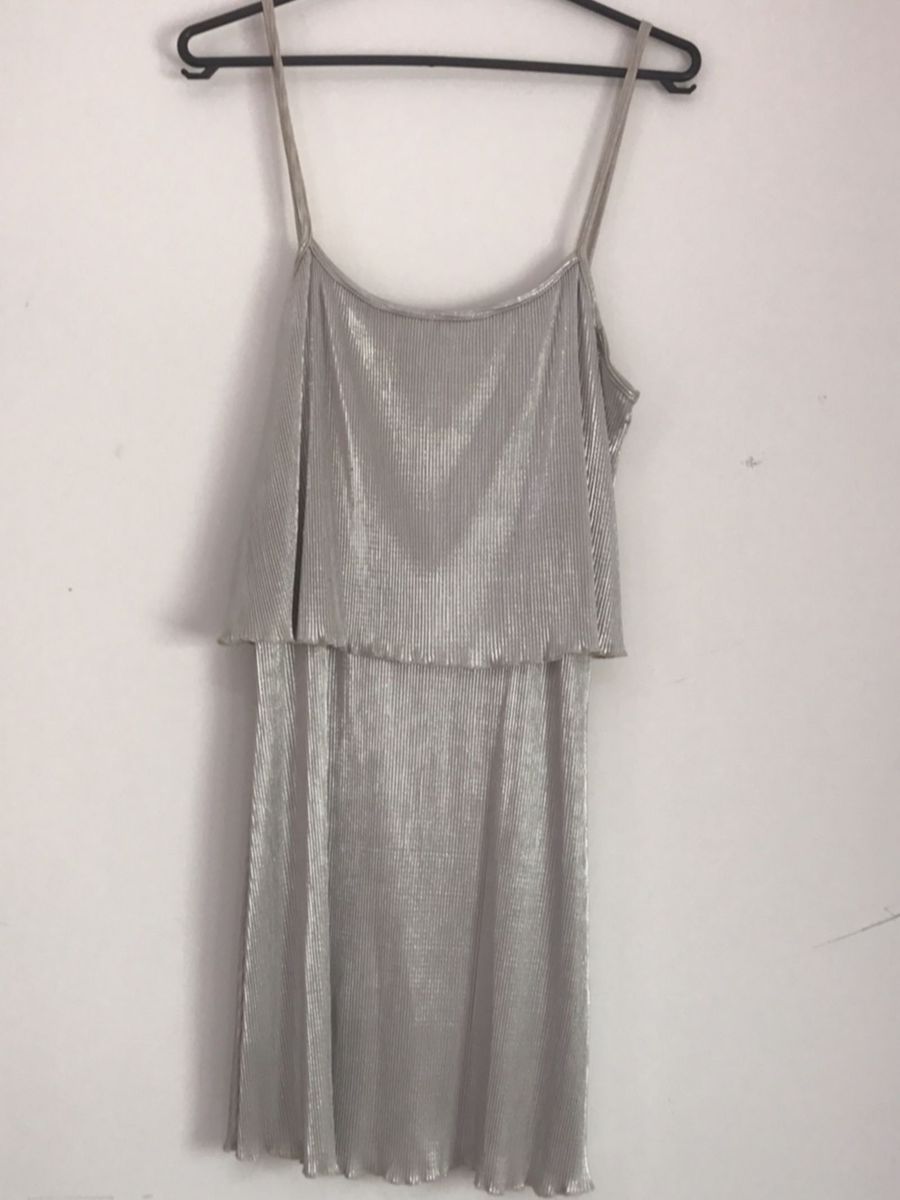 vestido prata para reveillon