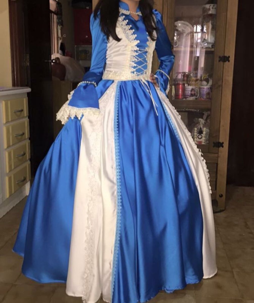 vestido gaucho de prenda