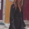 vestido preto chemise acetinado zara - slip dress zara