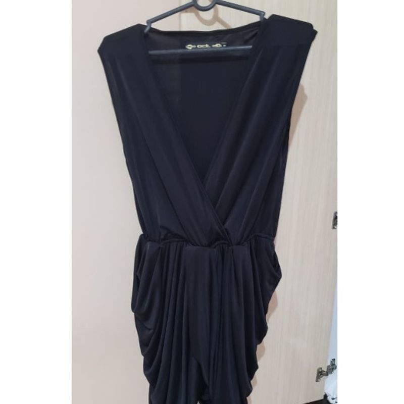 Vestido acostamento hot sale preto