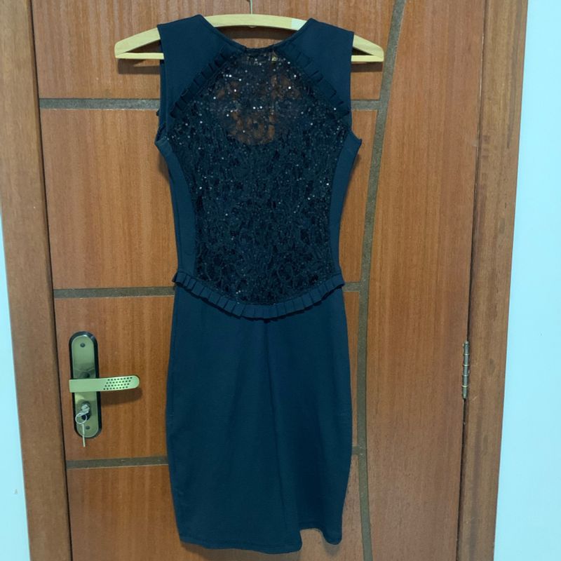 Vestido Preto Curto Dzarm Dzarm Usado 97656736 enjoei