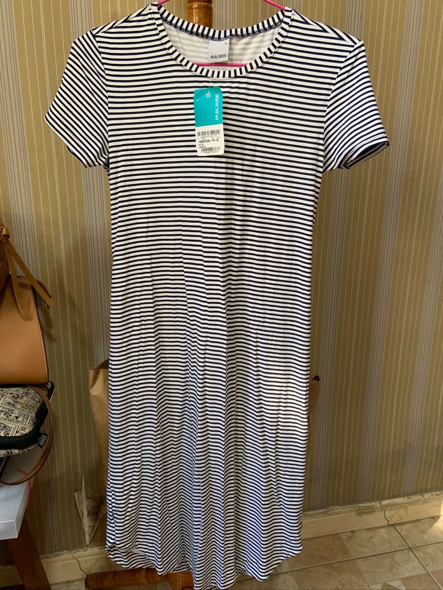vestido preto malwee