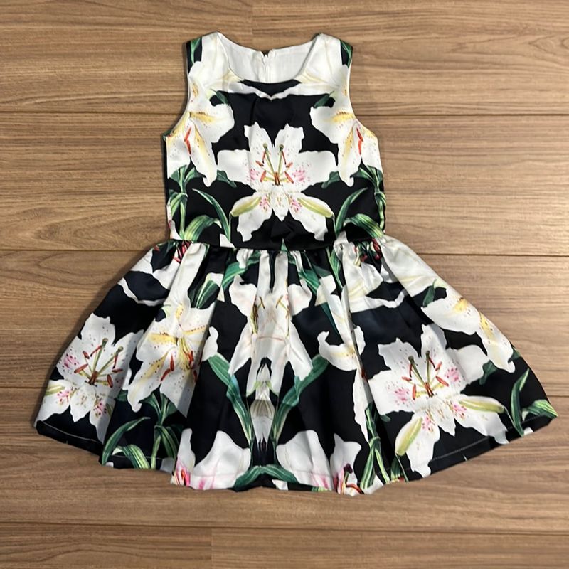 Vestido infantil best sale dolce gabbana