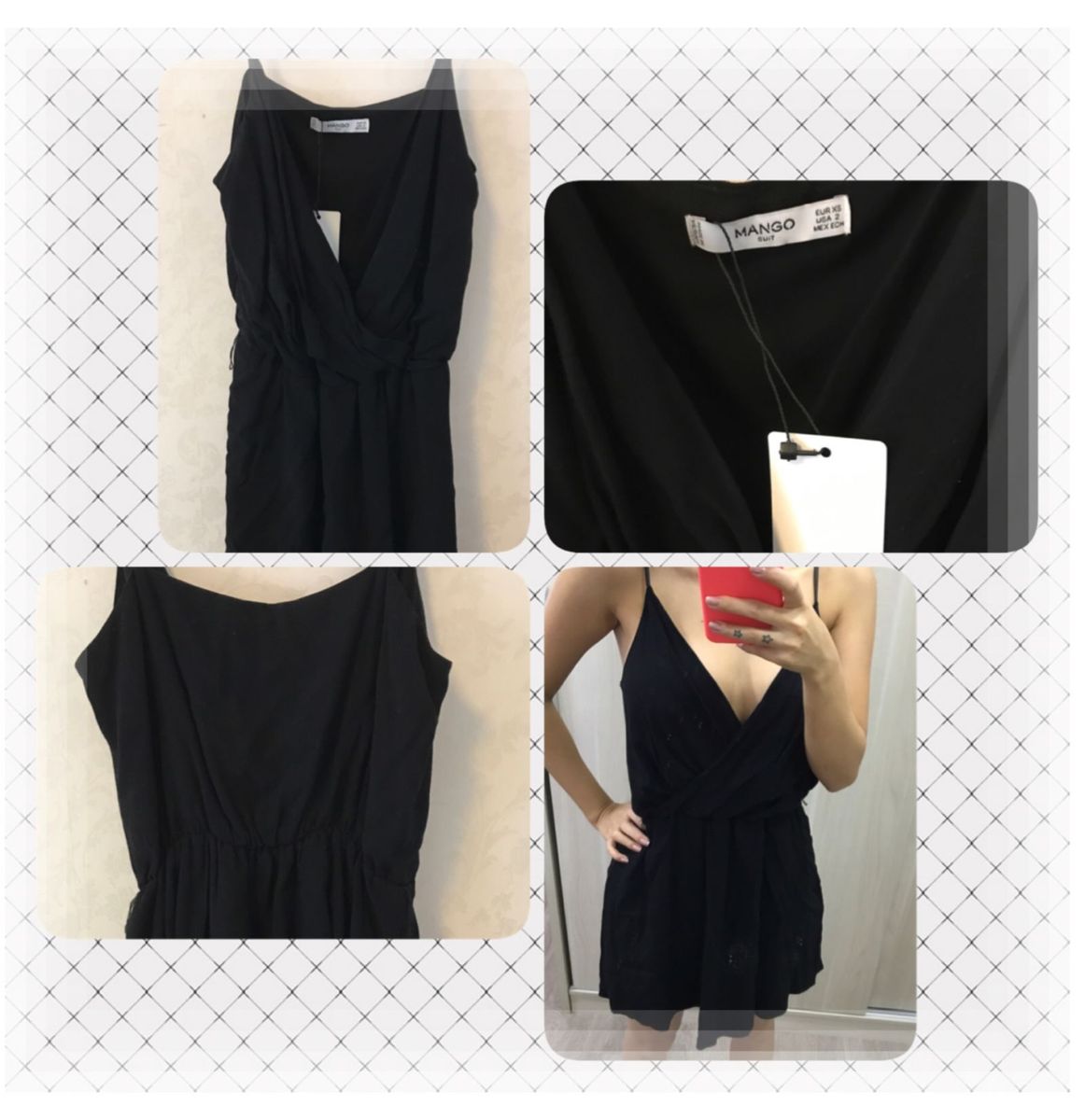 vestidos pretos mango