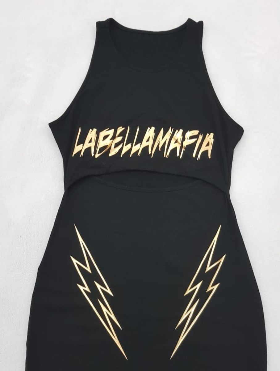 vestido preto labellamafia