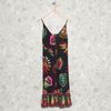 vestido preto tropical farm - outros farm