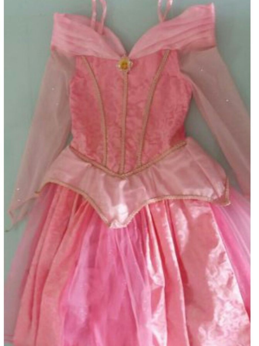 vestido princesa aurora disney