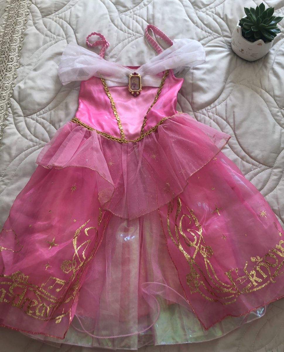 vestido princesa aurora disney