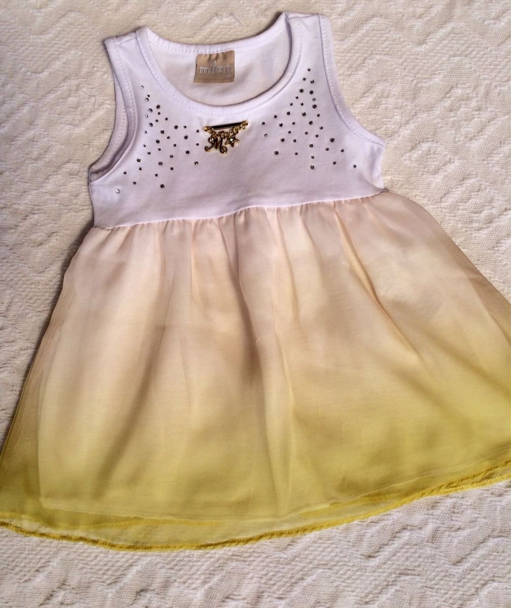 Vestido Princesa Milon | Roupa Infantil para Beb\u00ea Milon Nunca Usado ...