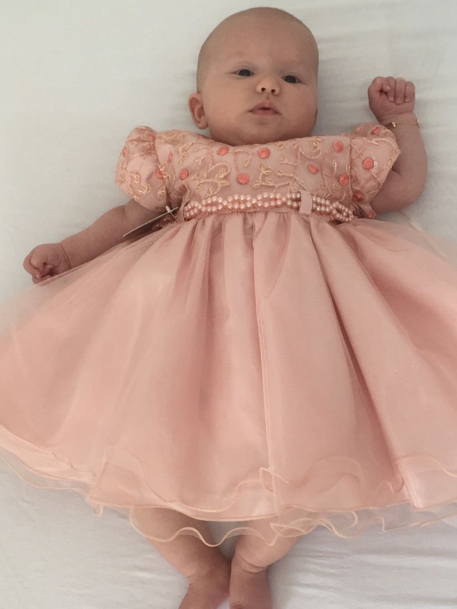 Vestido Princesa para Bebê, Roupa Infantil para Menina Usado 38502594