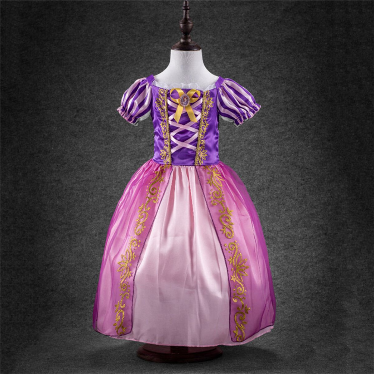 vestido rapunzel enrolados