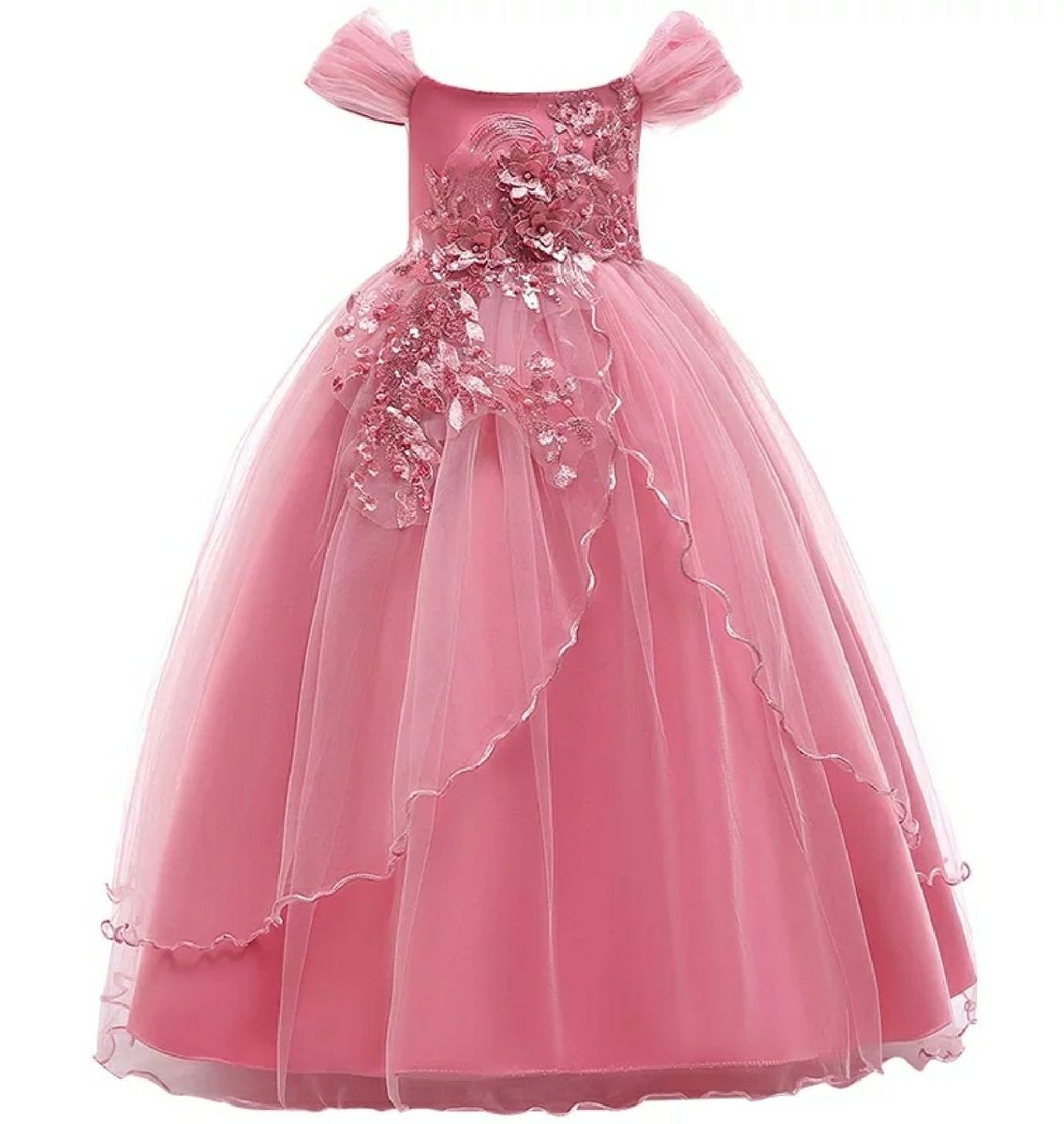 Vestido Princesa Rosa | Roupa Infantil para Menina Nklx Nunca Usado ...