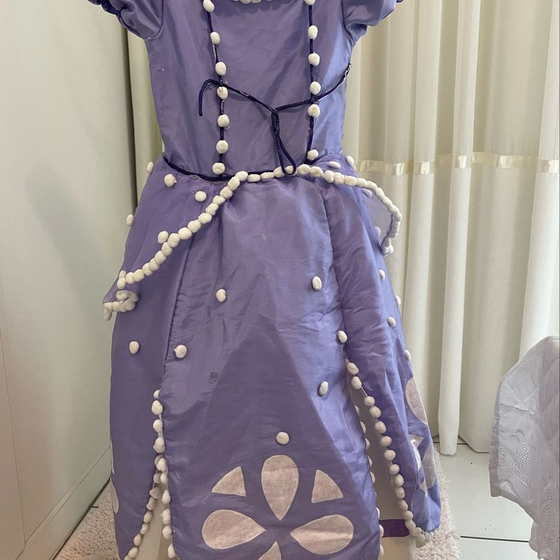 Vestido Princesa Sofia 4 Anos | Roupa Infantil para Menina Usado 81038486 |  enjoei