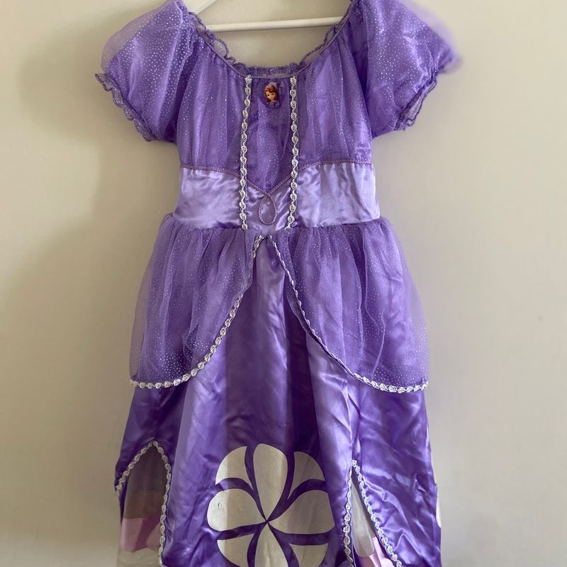 Vestido Princesa Sofia 4 Anos | Roupa Infantil para Menina Usado 81038486 |  enjoei