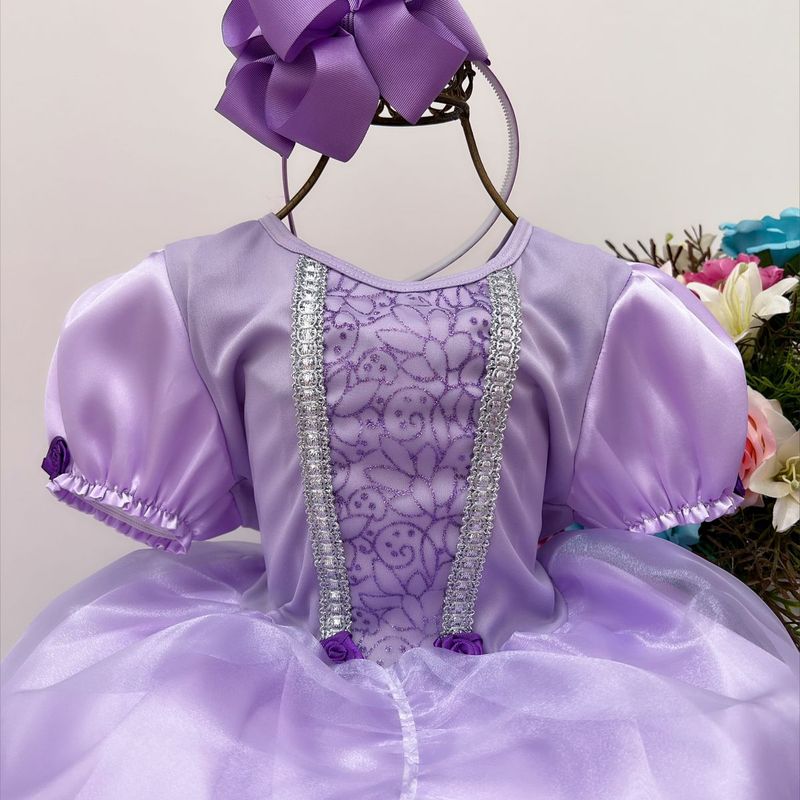Vestido Princesa Sofia Lilás Princesas Fantasia Jardim Luxo, Roupa  Infantil para Menina Catri Vestidos Infantis Nunca Usado 81530412