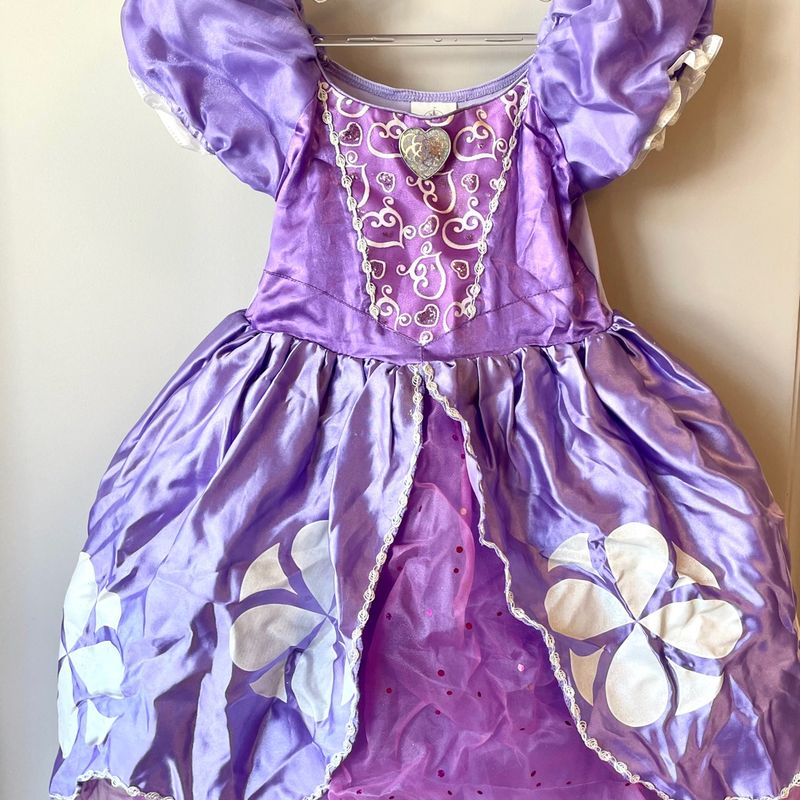 Vestido Princesa Sofia  Roupa Infantil para Menina Usado