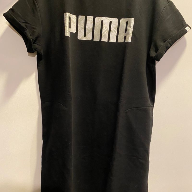Vestido Puma em Moletom Leve Vestido Feminino Puma Usado