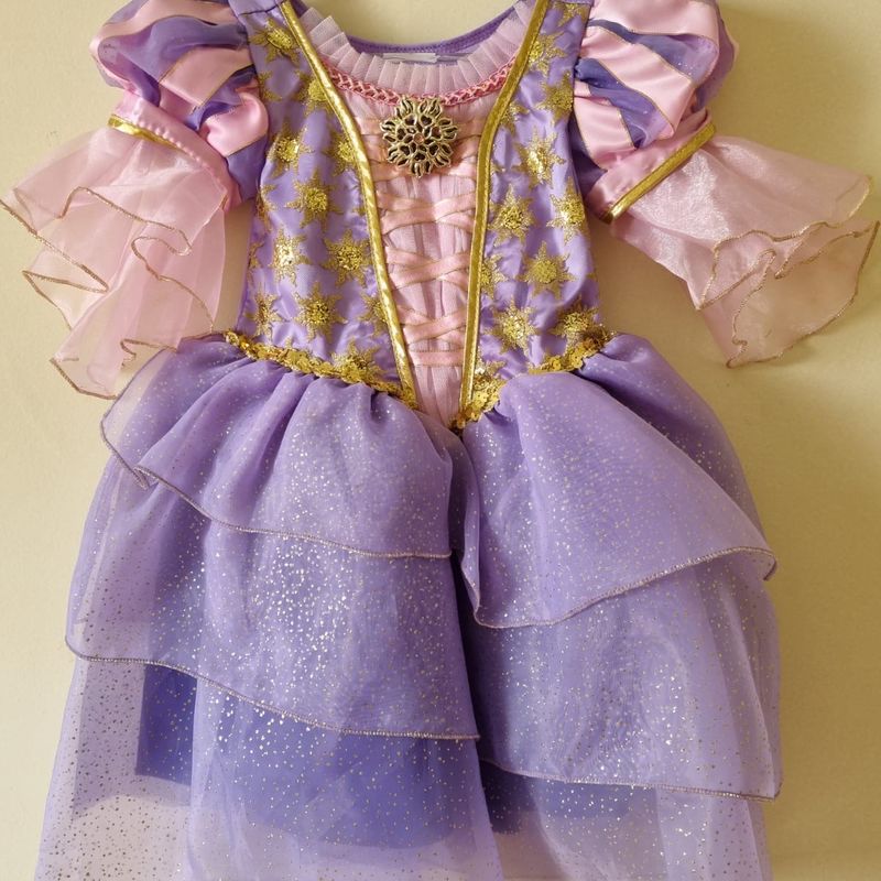 Dress Vestido Rapunzel Original Disney Pascal And Rapunzel