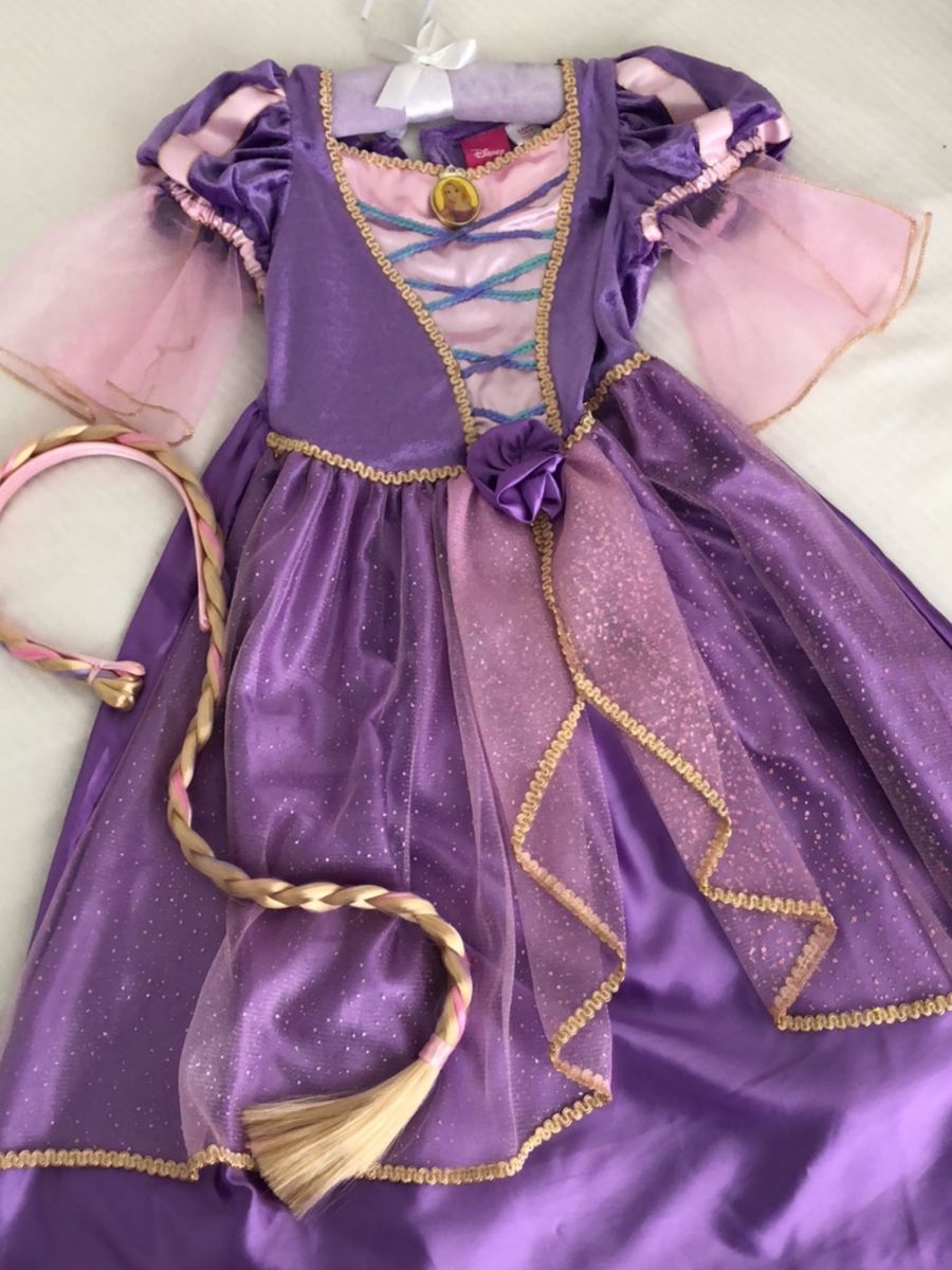 o vestido da rapunzel