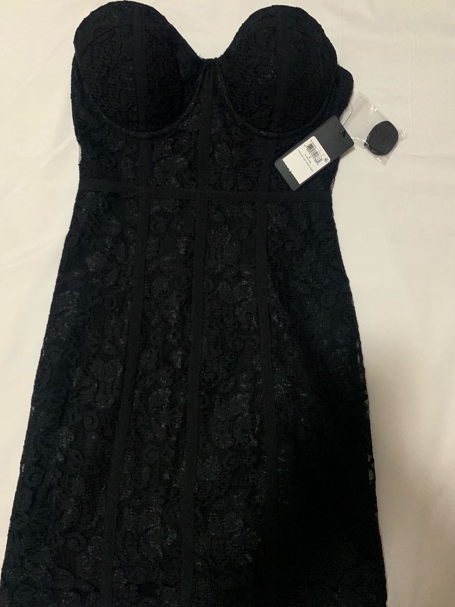 vestido guess preto
