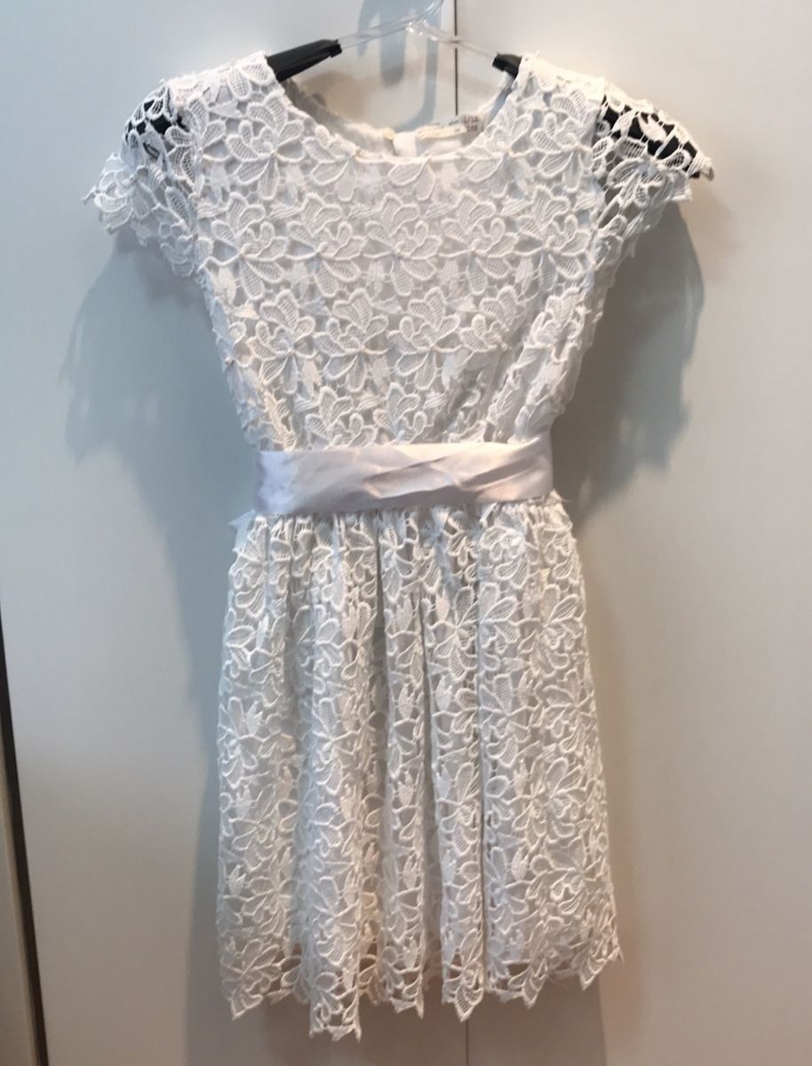 vestidos comunhao zara