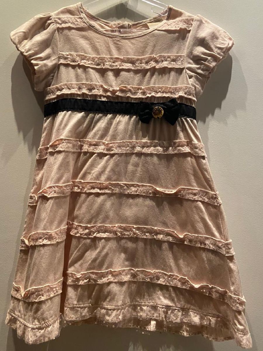 vestido rosa blush