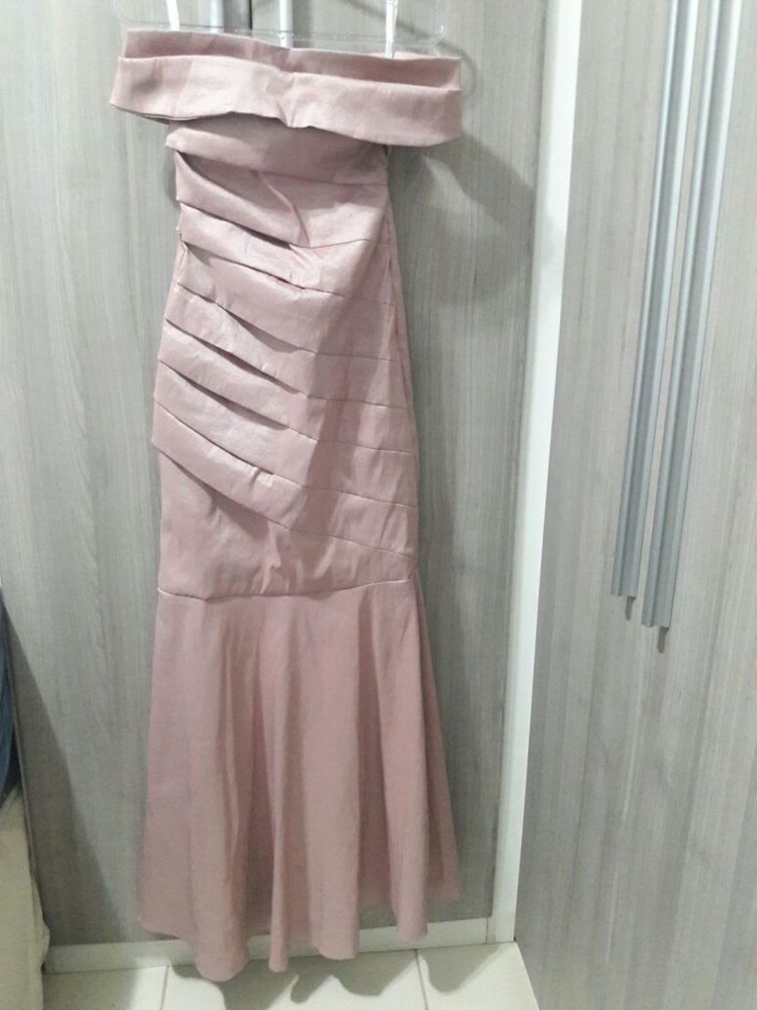 vestido rosê - básico 