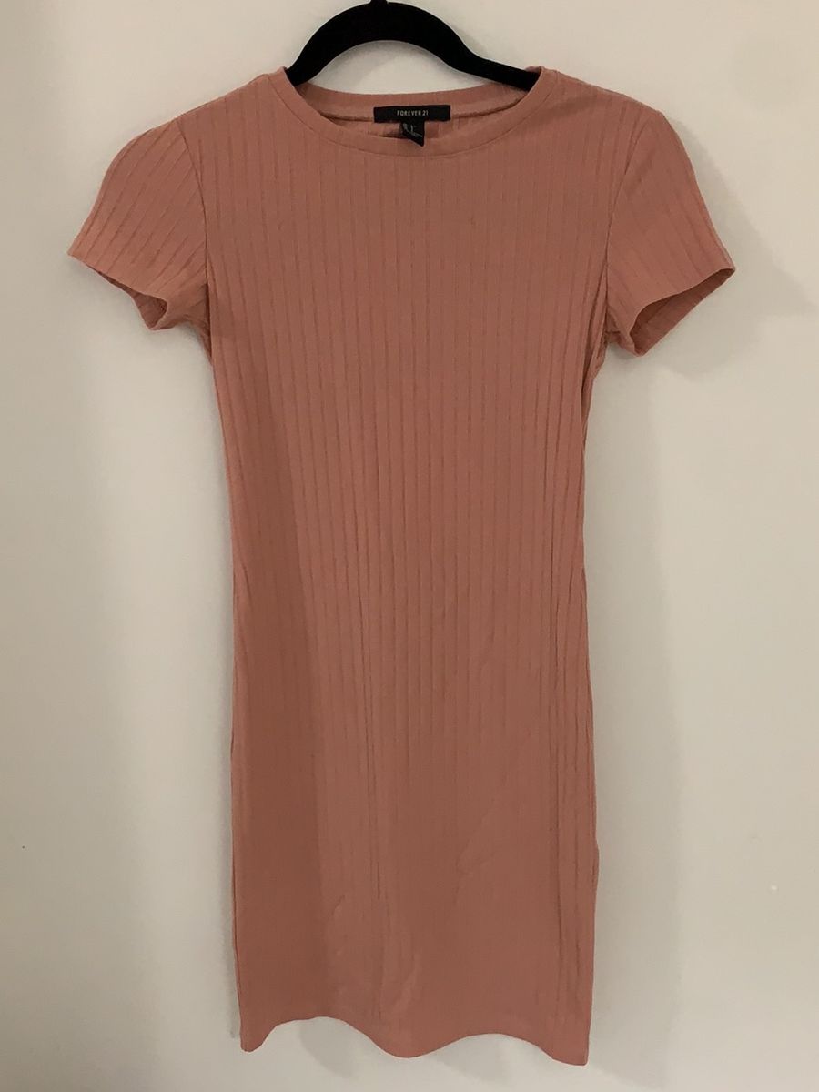 vestido rosê - vestidos forever 21