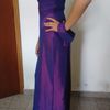 vestido roxo sensacional - básico 