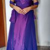 vestido roxo sensacional - básico 