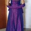 vestido roxo sensacional - básico 