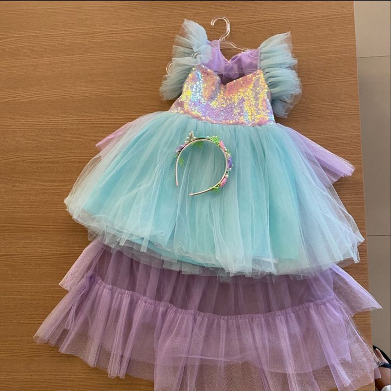 Vestido Sereia Infantil