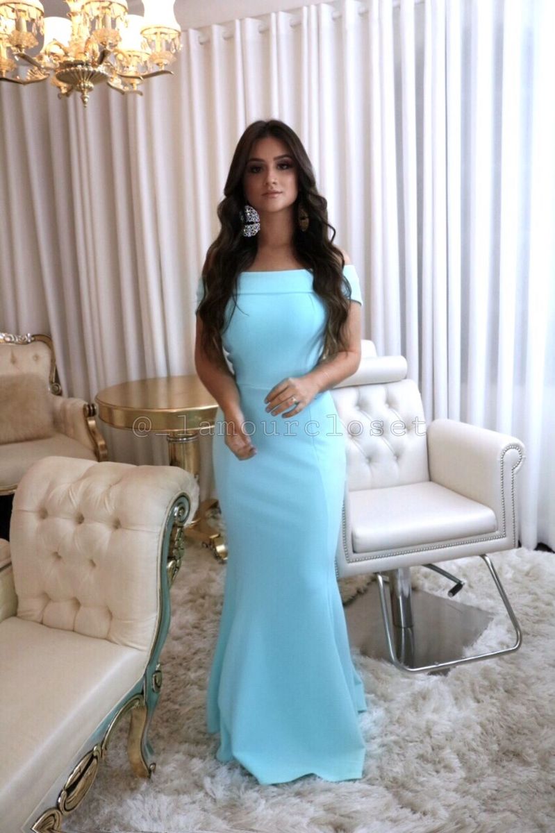 vestido para madrinha de casamento ombro a ombro