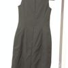 vestido social de alfaiataria preto - tamanho 38 - básico contracapa