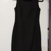 vestido social de alfaiataria preto - tamanho 38 - básico contracapa