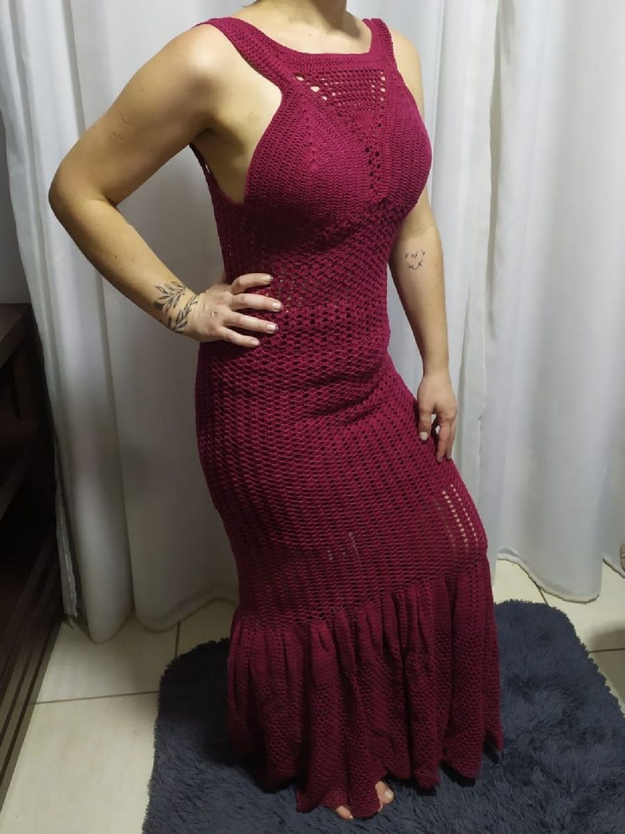 Vestido store social fino