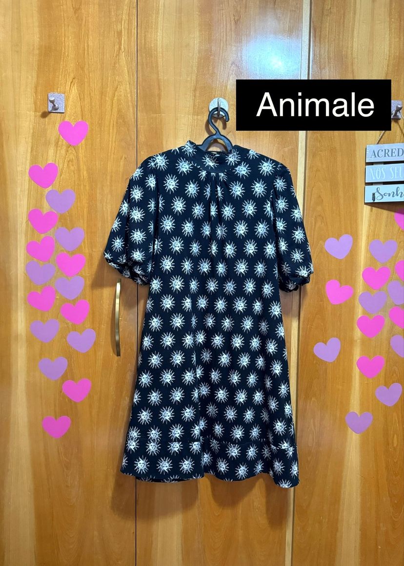 vestido sol preto - rodado animale