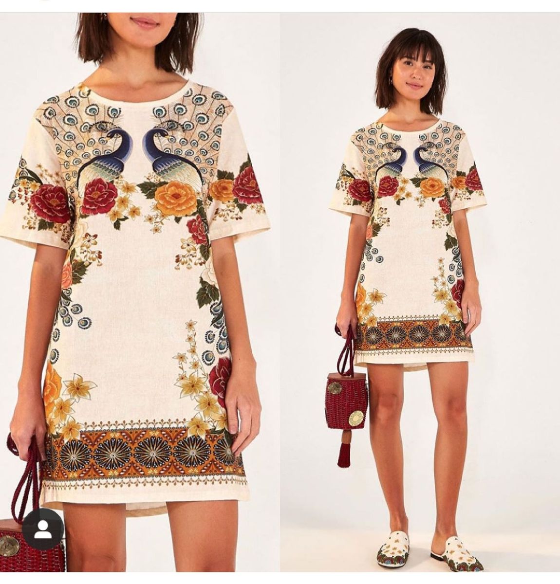 vestido tshirt farm