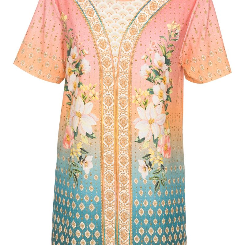 Vestido T-Shirt Farm Areia Doce M Farm Usado 103589072 enjoei - Main Image