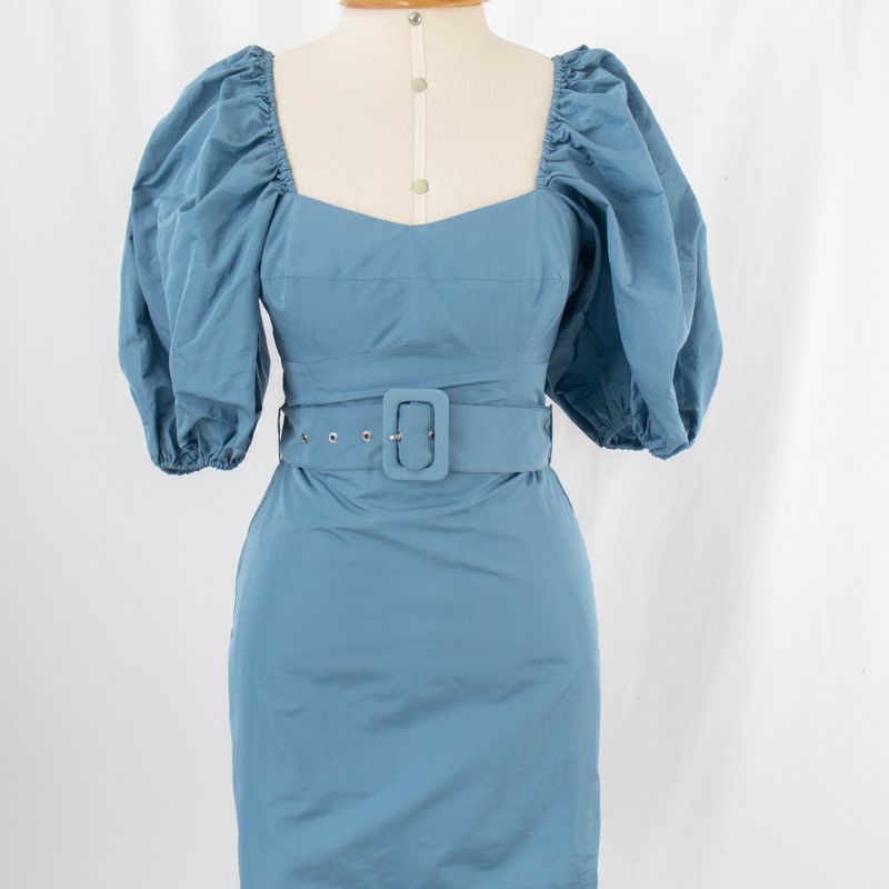 Vestido tafeta 2025 zara