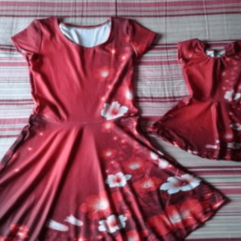 Vestido tal mae hot sale tal filha natal